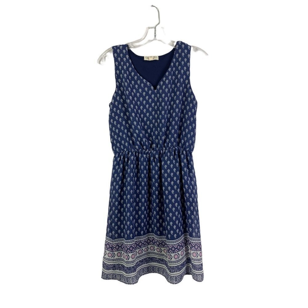Pink Rose Women's Sleeveless Dress